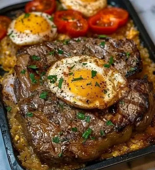 Classic Steak and Eggs