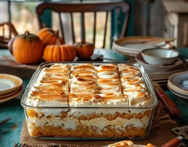 Layered Pumpkin Dessert