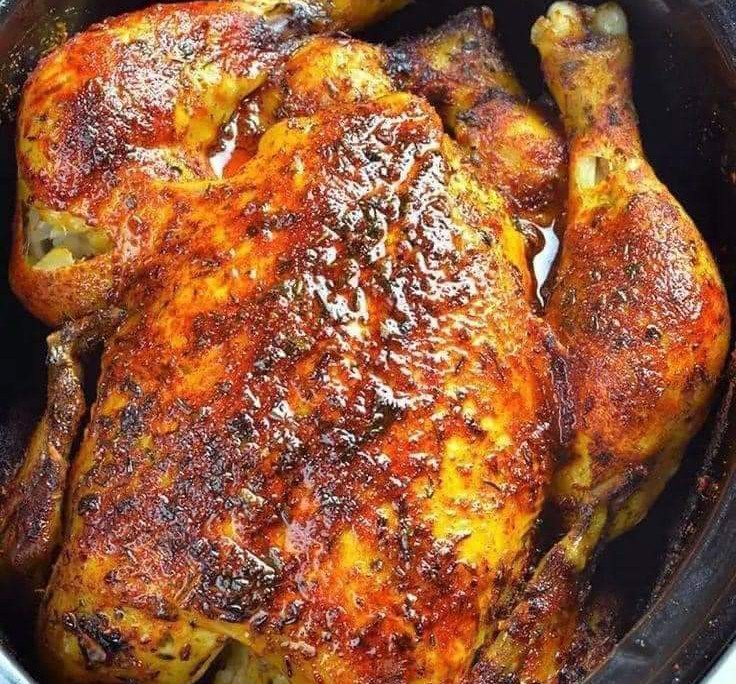 Easy Slow Cooker Rotisserie Chicken Recipe