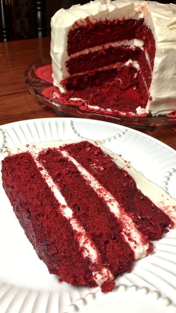 Red Velvet Cake with Cream Cheese Frosting