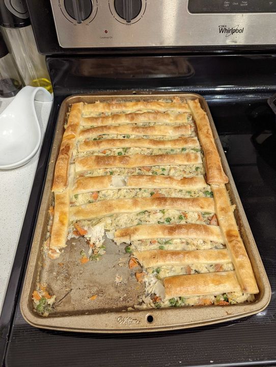 Sheet Pan Chicken Pot Pie: A Party-Friendly Twist on a Classic Comfort Food