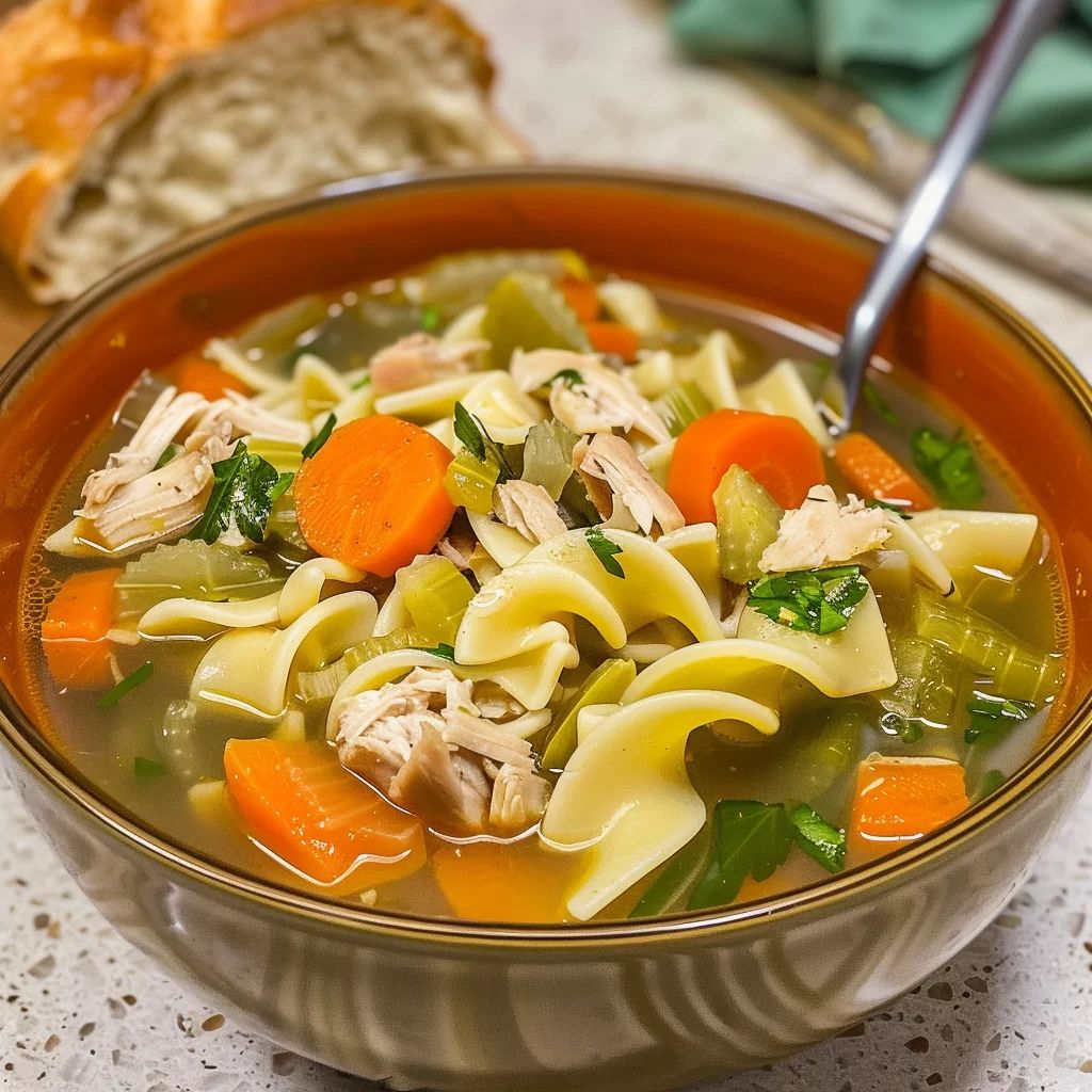 Homemade Turkey Noodle Soup