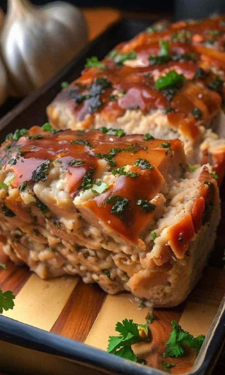  Garlic Parmesan Chicken Meatloaf 