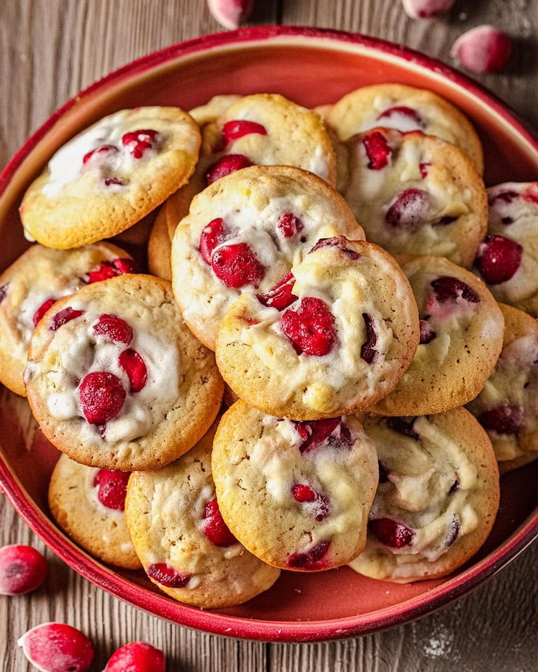 White Chocolate Cranberry Cookies