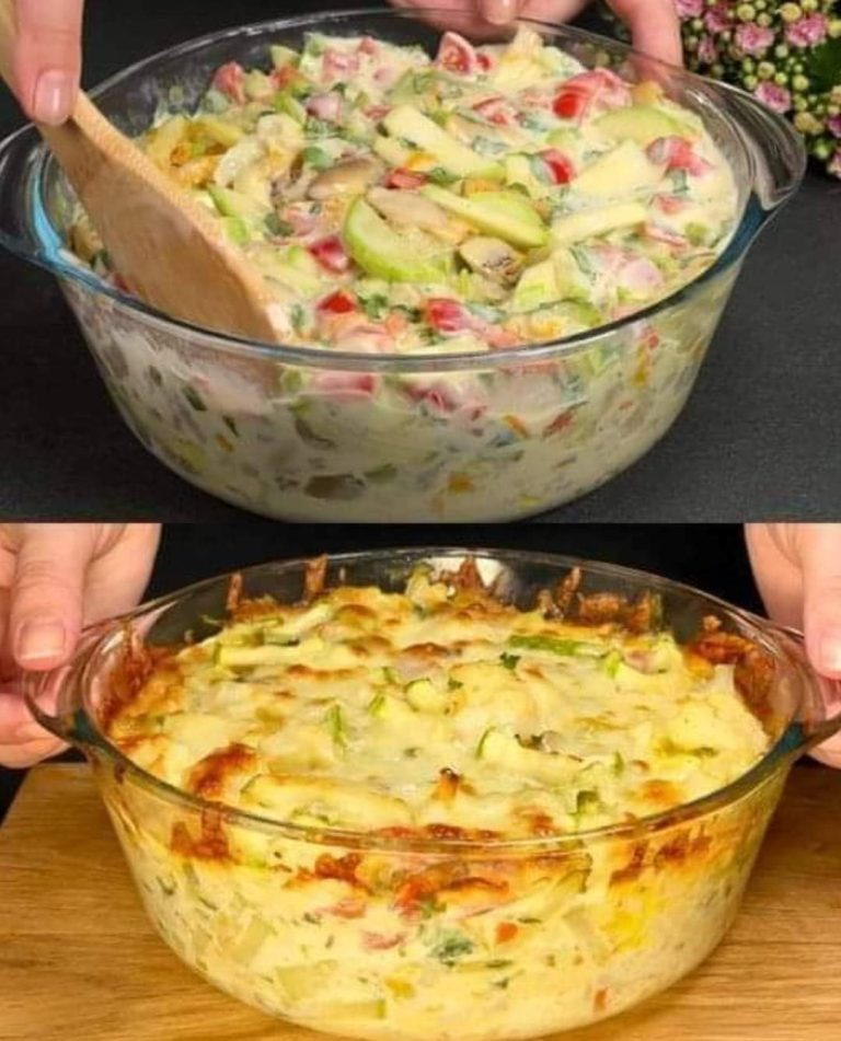 Cauliflower Vegetable Bake Recipe