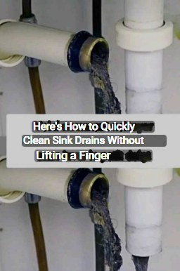 Here’s How to Quickly Clean Sink Drains Without Lifting a Finger