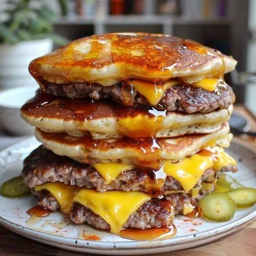 Smash Burger Pancakes