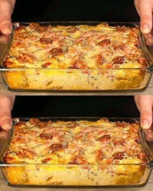 CHICKEN CORDON BLEU LASAGNA