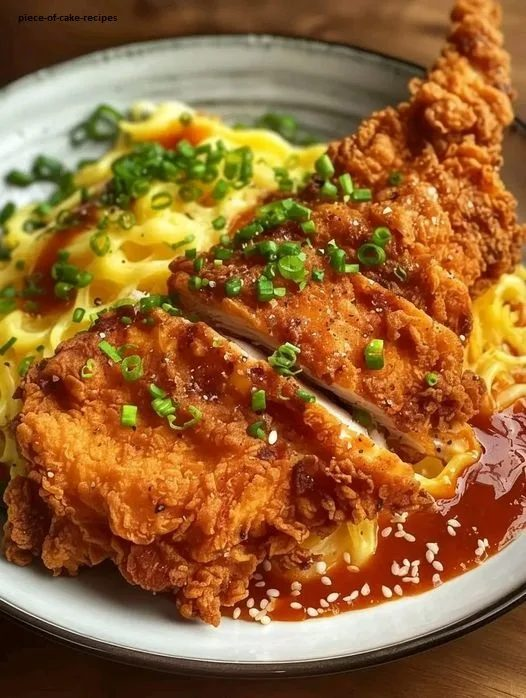 Crispy Fried Chicken with Creamy Mashed Potatoes