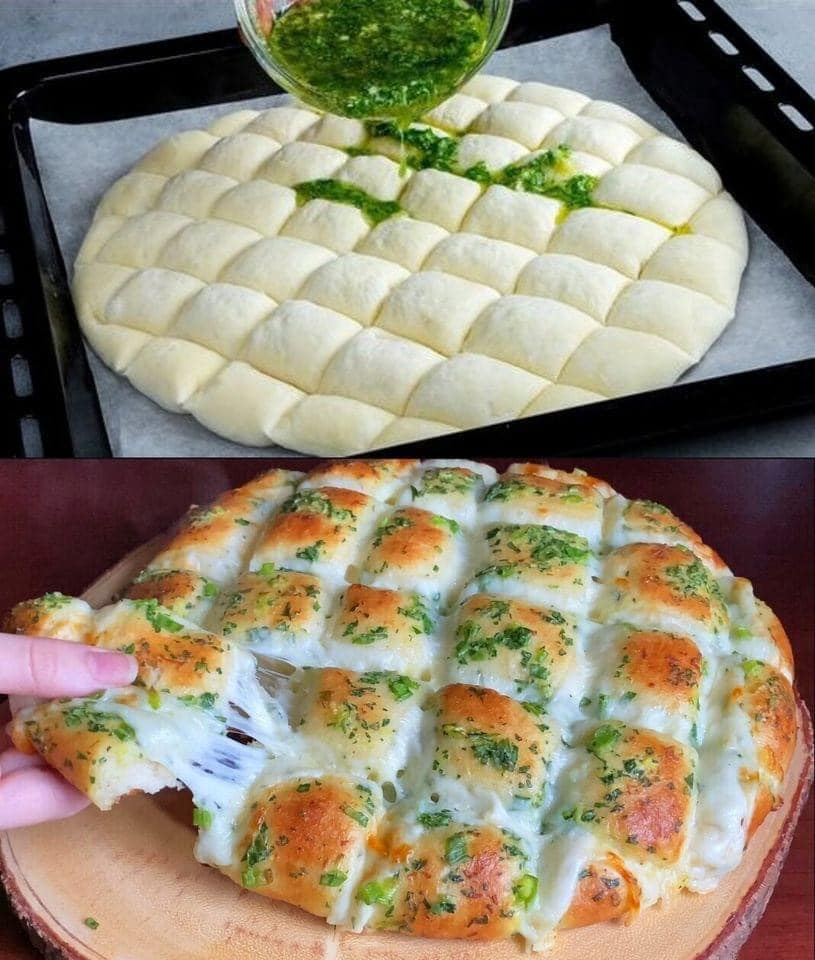 Garlic Mozzarella Bread Recipe