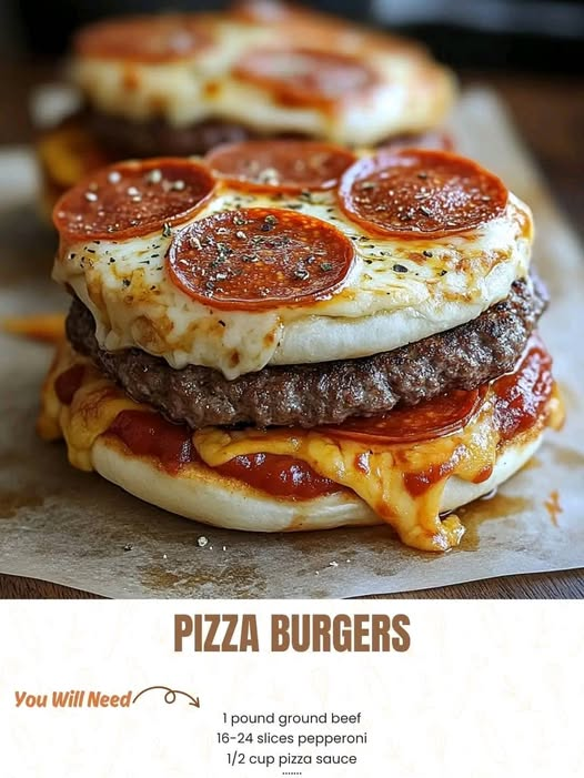 Pizza Burgers