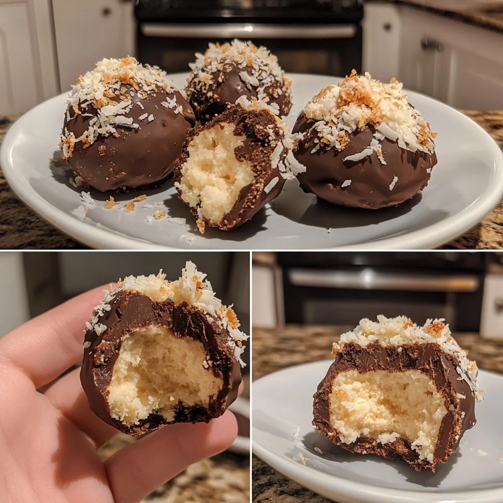 Vegan Chocolate Coconut Truffles Recipe