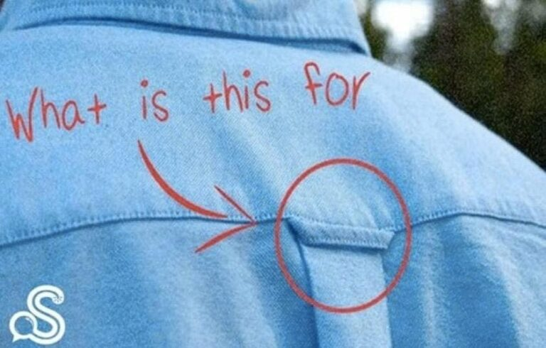 I Never Understood What This Loop On Your Shirt Was For Until They Showed Me