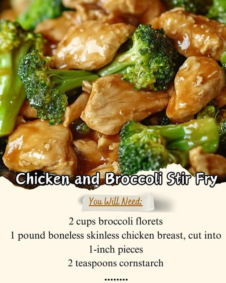 Chicken and Broccoli Stir Fry