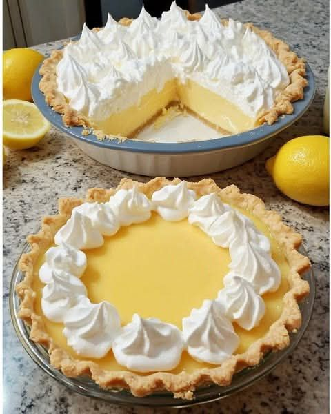 Magic Lemon Pie