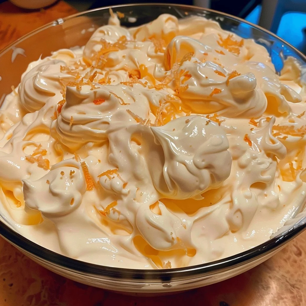 Vegan Creamsicle Orange Fluff