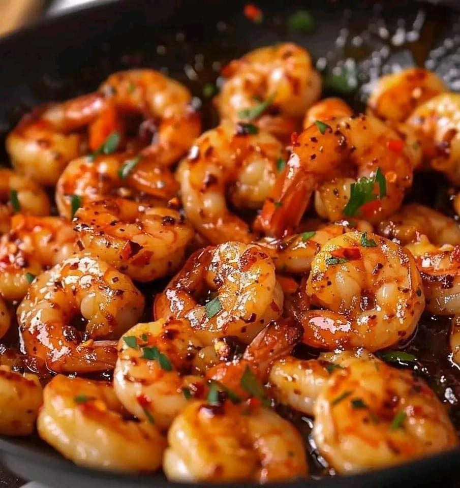 Honey Butter Old Bay Shrimp